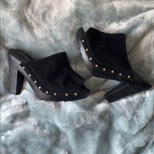 Black heels